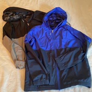 Bundle of 2 Reebok windbreaker shell